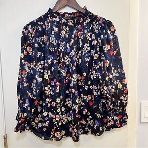 Ann Taylor Peplum Top size Small